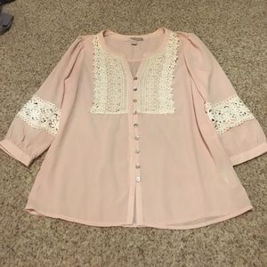 Light pink classy blouse